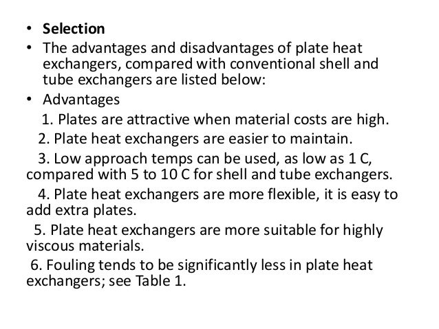 Plate Heat Exchangers