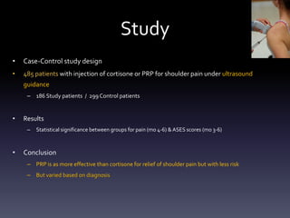 My Experience
• “My patients have significantly less pain when
  done under ultrasound guidance”




• My Explanation:
  – “I was missing some!”
 
