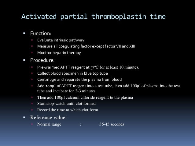 normal test blood values disorder and coagulation Platelet