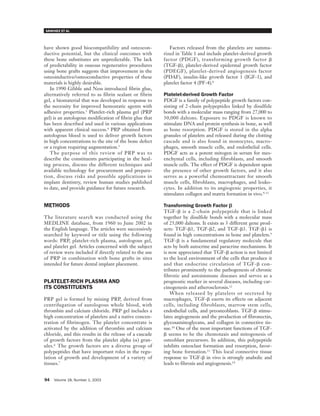 Platelet Rich Plasma Review | PDF