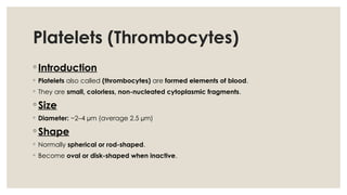 Platelets physiology II.pptx pdf pptsurh | PPTX