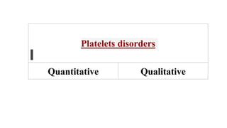 Platelet structure and function (1) | PPTX