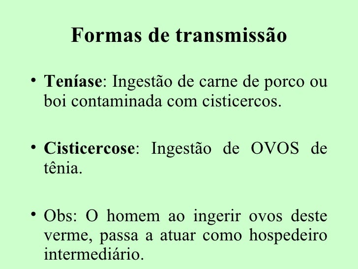 Que retirar parasitas de um organismo com