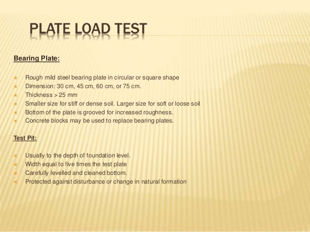 plate load test best ppt usefulsearch org useful search bearing search by size