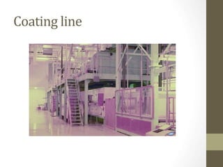 Coating line
 