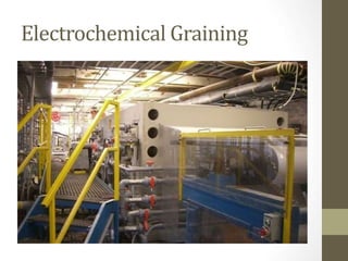 Electrochemical Graining
 