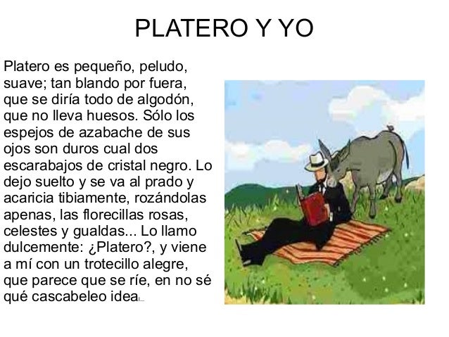 Resultado de imagen de platero y yo