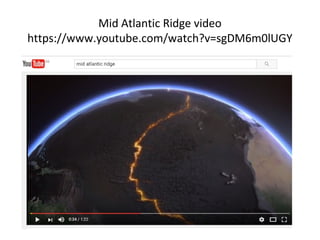 Mid Atlantic Ridge video
https://www.youtube.com/watch?v=sgDM6m0lUGY
 