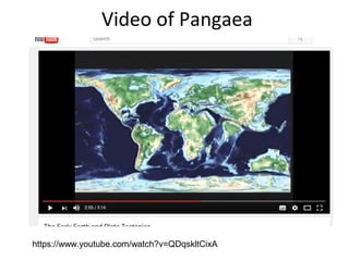 Video of Pangaea
https://www.youtube.com/watch?v=QDqskltCixA
 