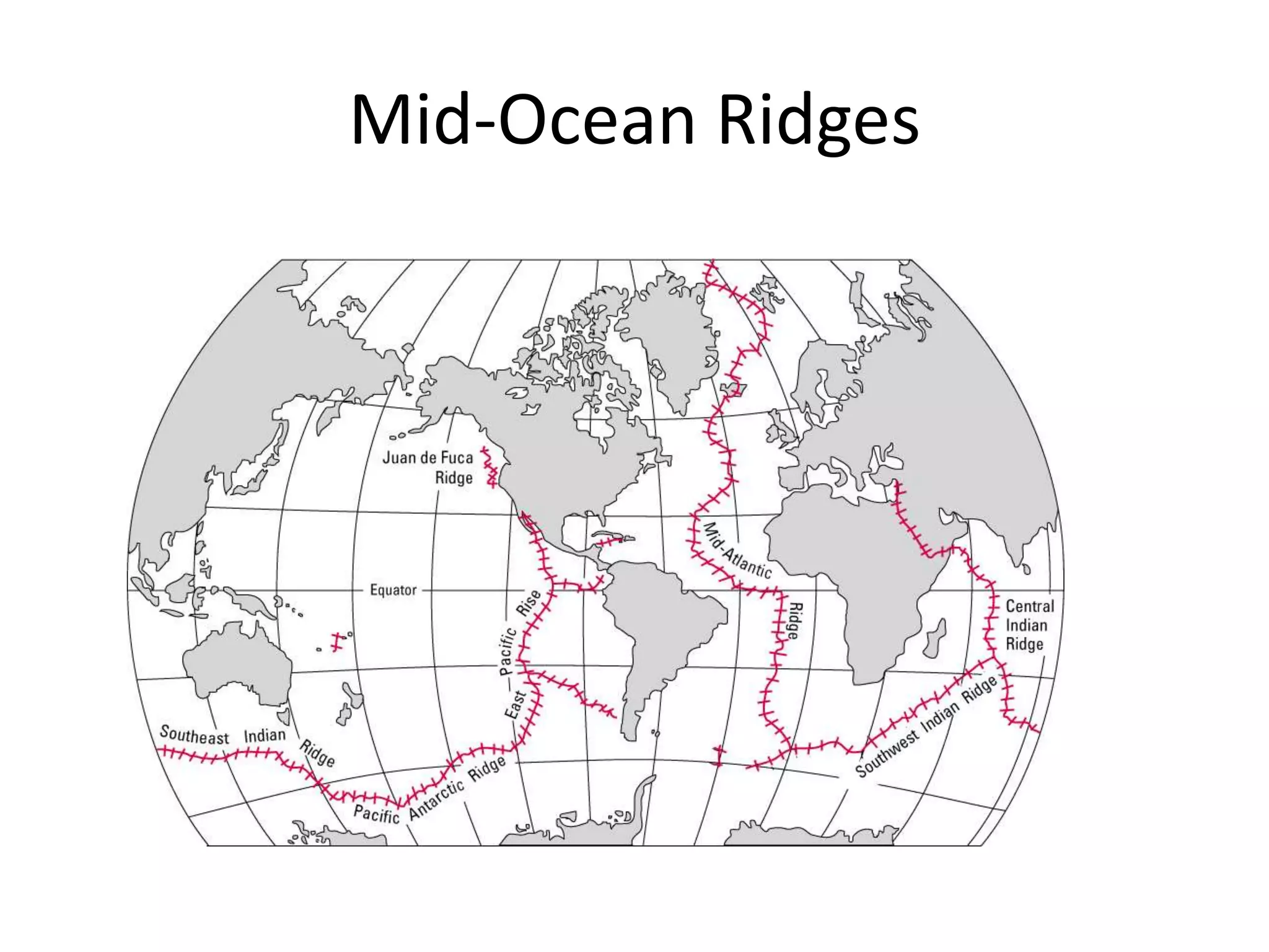 Mid-Ocean Ridges
 