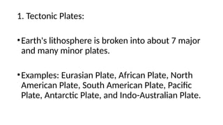PLATE TECTONICS AND EARTHS HISTORY.G11 SCIENCE | PPTX