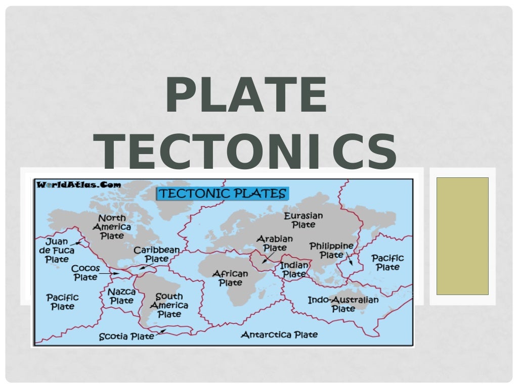 Plate tectonics notes