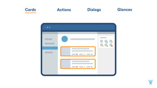DialogsCards Actions Glances