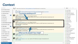 Context
Is anyone working on it?
What are the details? Can I help?