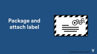 Package and
attach label
Envelope by Ana María Lora Macias
 