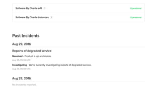 Screenshot of Statuspage - incident
resolved
 