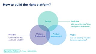 Platform as a Product: How to Delight Your Developers and Deliver Value for Your Customers