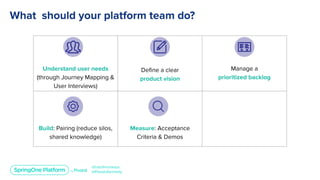Platform as a Product: How to Delight Your Developers and Deliver Value for Your Customers