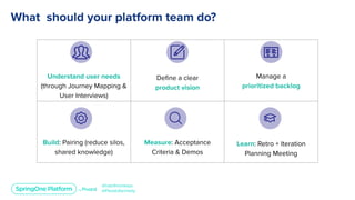 Platform as a Product: How to Delight Your Developers and Deliver Value for Your Customers