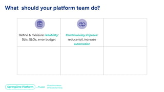 Platform as a Product: How to Delight Your Developers and Deliver Value for Your Customers
