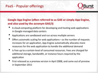 Platform as a service google app engine | PDF