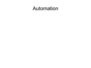 Automation
 