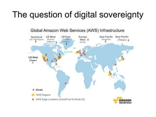 The question of digital sovereignty
 