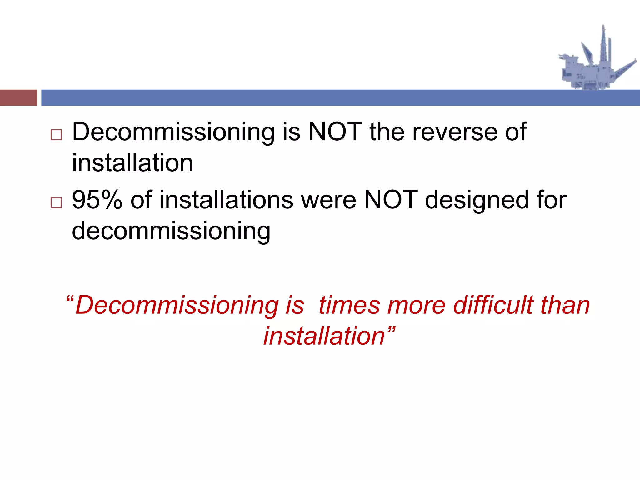 Platform Decommissioning.pptx | Business | Business and Finance