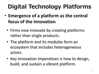 Platform Ecosystem and Layered Molular Architecture | PDF