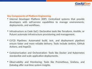 Platform Engineering The Key to Scalable and Reliable Software ...
