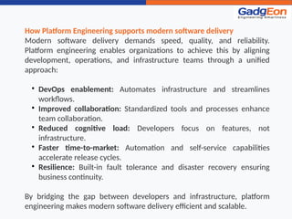 Platform Engineering The Key to Scalable and Reliable Software ...