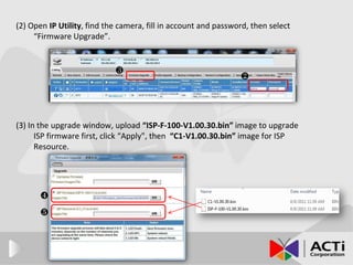 Acti Kcm Series Isp Enhancement V Acti Kcm Series Isp Enhancement V