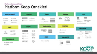 Platform Koop Örnekleri
Platform ǴǱپçğ
 