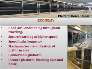 Platform screen door