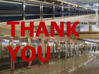 Platform screen door