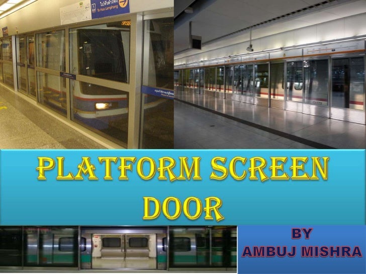 Platform screen door