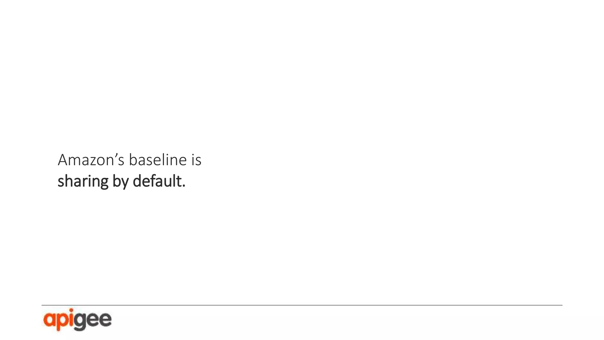 “Information about package is as
valuable as the package.”
All assets instrumented and connected
Innovations on customer access to
information
Architect for low cost interactions in the
ecosystem

 