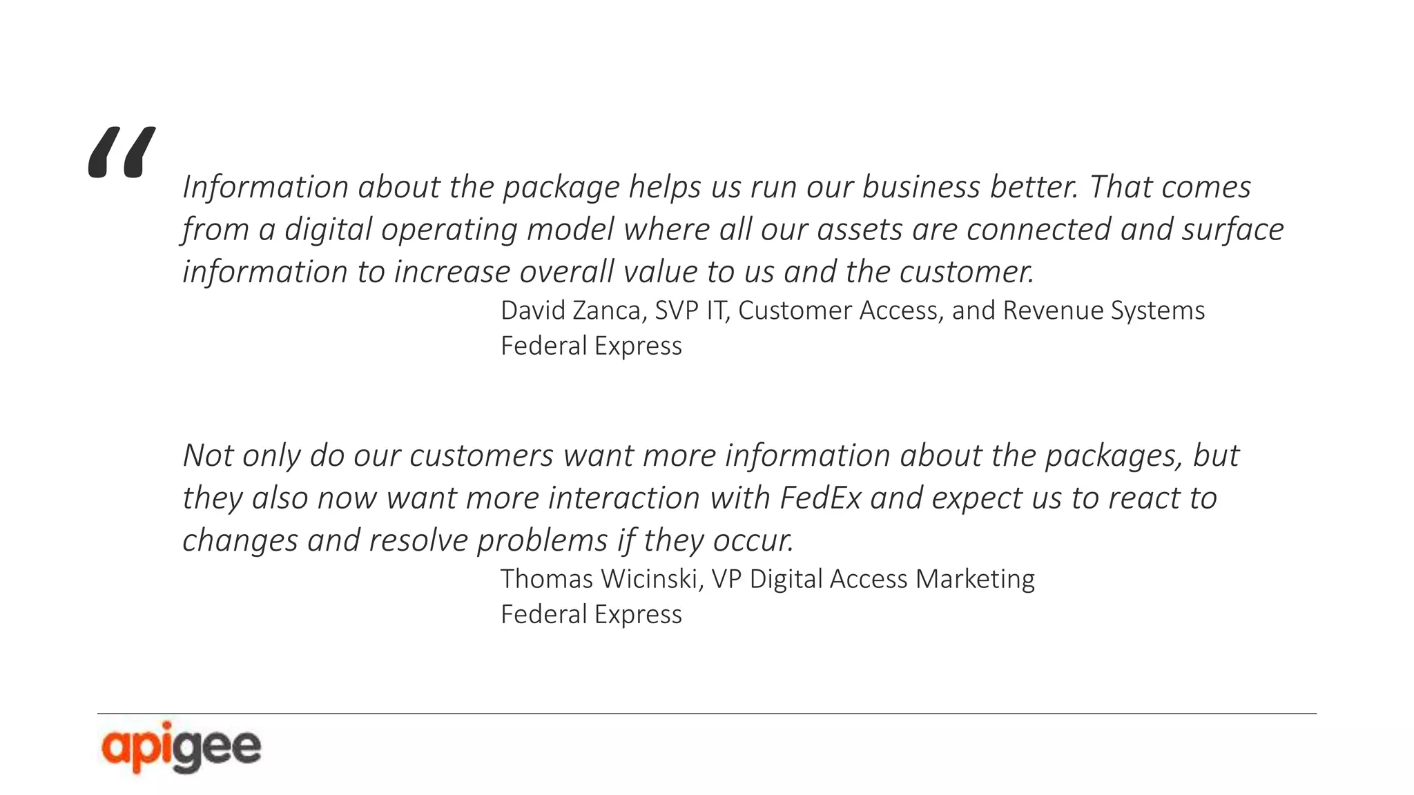This approach of common platforms

and shared incentives
is the path to digital ecosystem success.

 