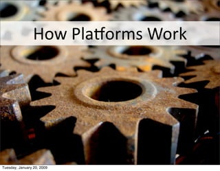 Kellogg HTC Platforms