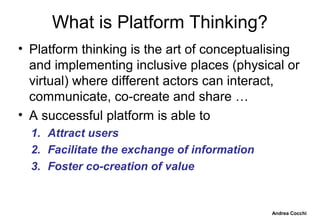 Platform Thinking for Educational Success | PPT