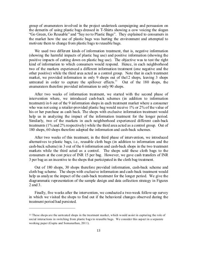 Plastic bags should not be banned essay image