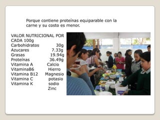 Los padres de familia asistieron a nuestra feria de la nutrición.