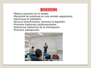 ¿Y porque la soya es un buen alimento?