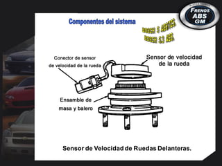 Sensor de Velocidad de Ruedas Delanteras.
 