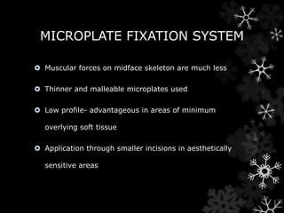 Plating systems and principles of fixation in maxillofacialtrauma ...
