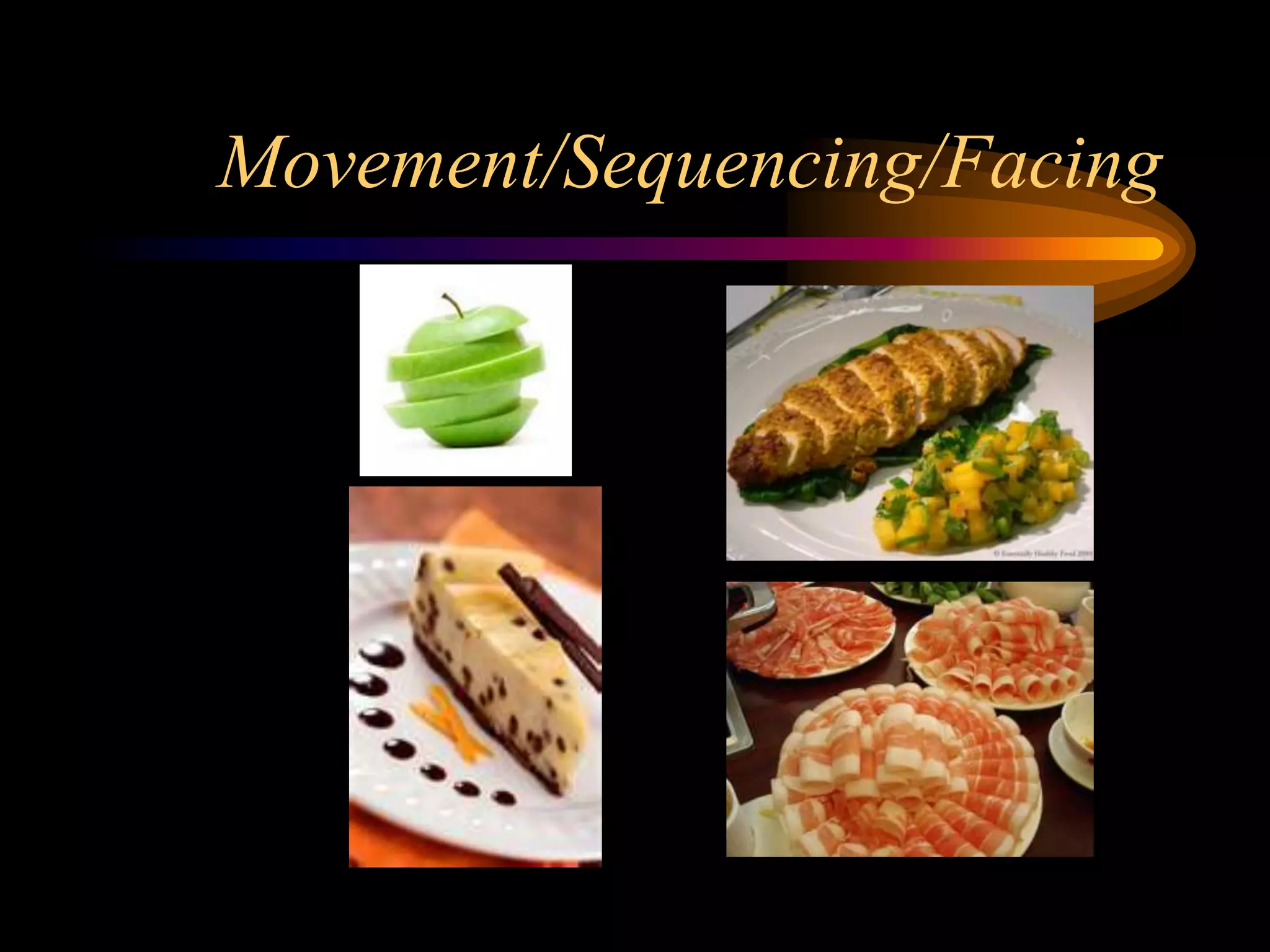 Movement/Sequencing/Facing
 