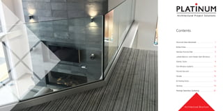 Structural Glass Balustrade
Bolted Glass
Stainless Post and Rail
Juliette Balcony and Hidden Sash Windows
Sliding Doors
Slim Window Systems
Fire and Security
Facade
Bi-Folding Doors
Decking
Prestige Seamless Guttering
1
3
5
7
9
11
13
15
17
19
21
Contents
Architectural Project Solutions
Architectural Brochure
 