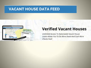 Seeing vacant houses in your neighborhood?
Get instant information about the property
 