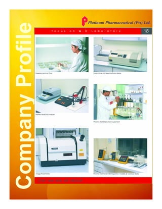 Platinum Pharmaceutical (Pvt) Ltd.
 