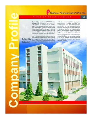 Platinum Pharmaceutical (Pvt) Ltd.
 
